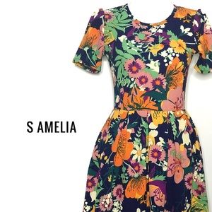 EUC LuLaRoe S Amelia dress